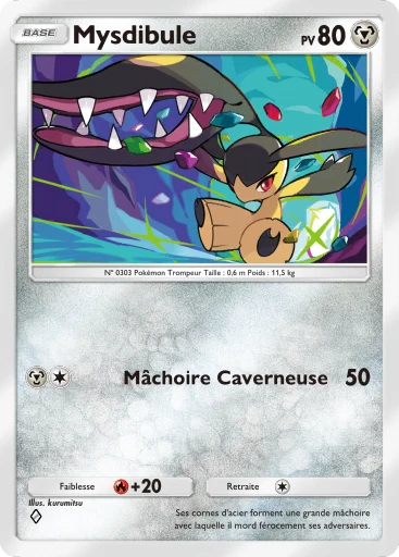 Carte Pokémon Mysdibule de l'extension Parade Onirique