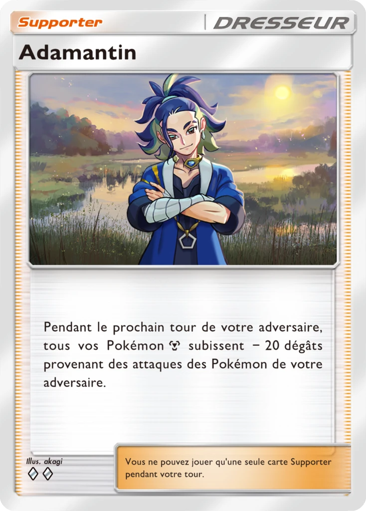 Carte Pokémon Adamantin de l'extension Lumière Triomphale