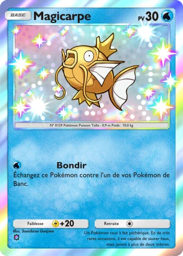 Carte Pokémon Magicarpe de l'extension Sagesse entre Ciel et Mer