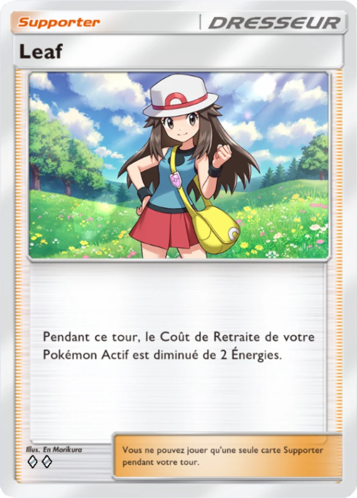 Carte Pokémon Leaf de l'extension L'Île Fabuleuse