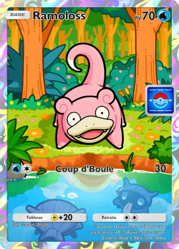 Carte Pokémon Ramoloss de l'extension Promo-B