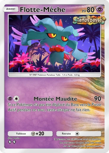 Carte Pokémon Flotte-Mèche de l'extension Jours Heureux