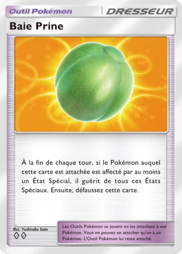 Carte Pokémon Baie Prine de l'extension Choc Spatio-Temporel