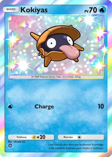 Carte Pokémon Kokiyas de l'extension Embrasement Écarlate