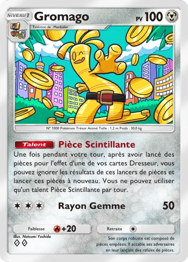Carte Pokémon Gromago de l'extension L'Ambition de la Team Rocket