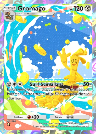 Carte Pokémon Gromago de l'extension Réjouissances Rayonnantes