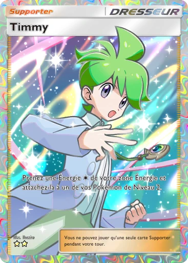 Carte Pokémon Timmy de l'extension Domination Céleste
