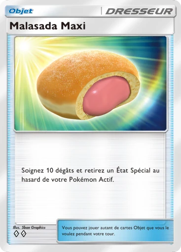 Carte Pokémon Malasada Maxi de l'extension Gardiens Astraux