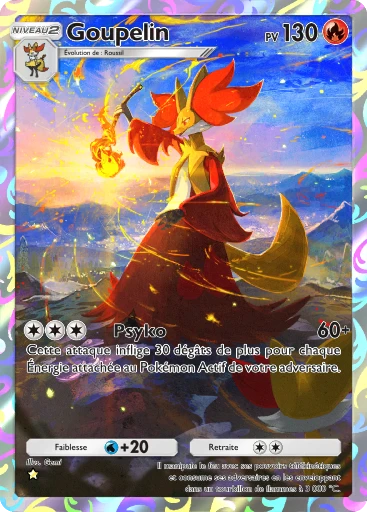 Carte Pokémon Goupelin de l'extension L'Ambition de la Team Rocket