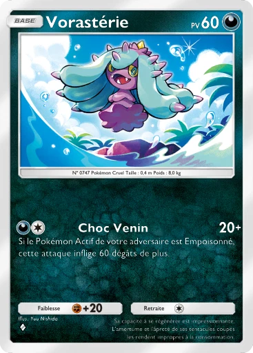 Carte Pokémon Vorastérie de l'extension Jours Heureux