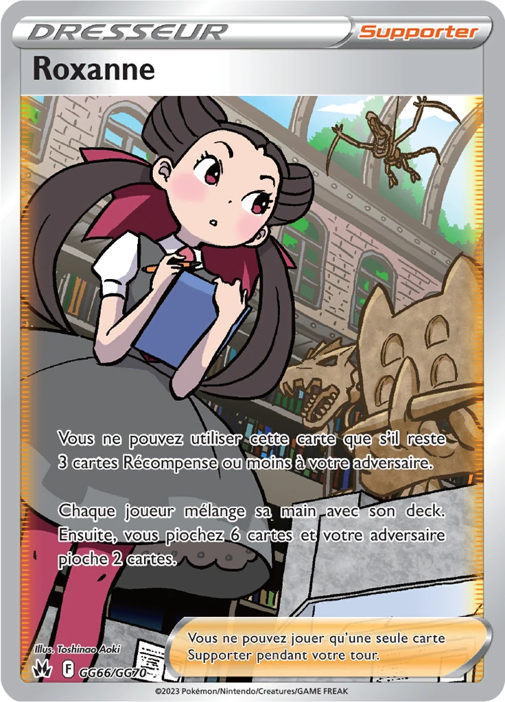 Carte Pokémon Roxanne de l'extension Zénith Suprême