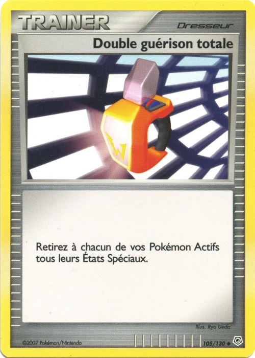 Carte Pokémon Double guérison totale de l'extension Diamant & Perle