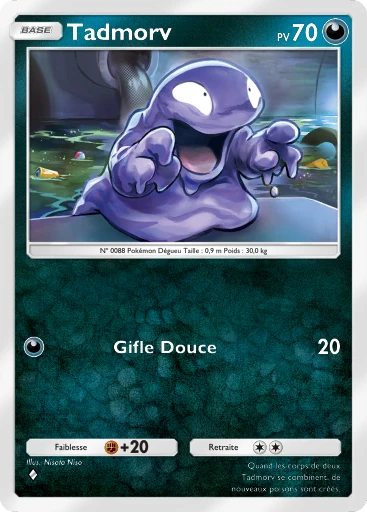 Carte Pokémon Tadmorv de l'extension Domination Céleste