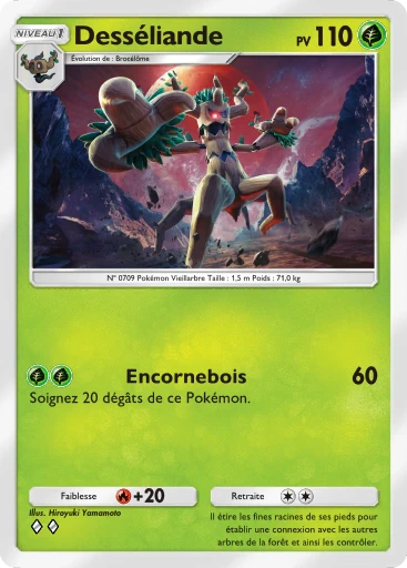 Carte Pokémon Desséliande de l'extension Méga-Ascension