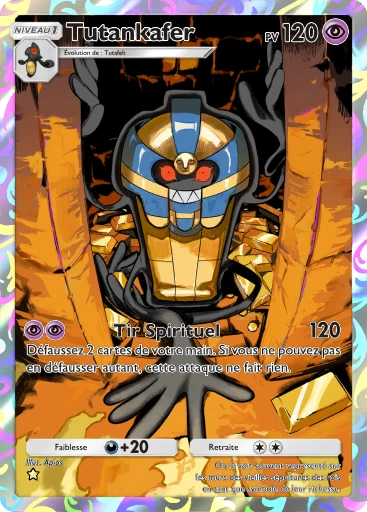 Carte Pokémon Tutankafer de l'extension Méga-Ascension