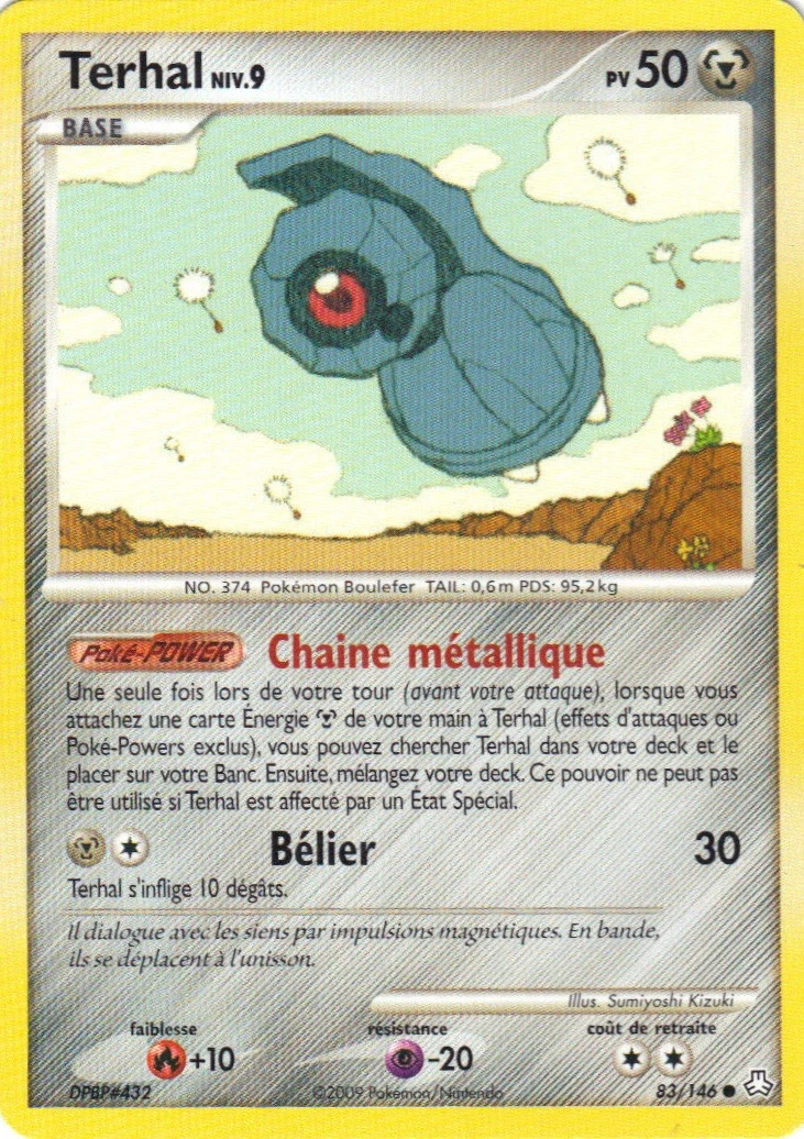 Carte Pokémon Terhal de l'extension Éveil des Légendes
