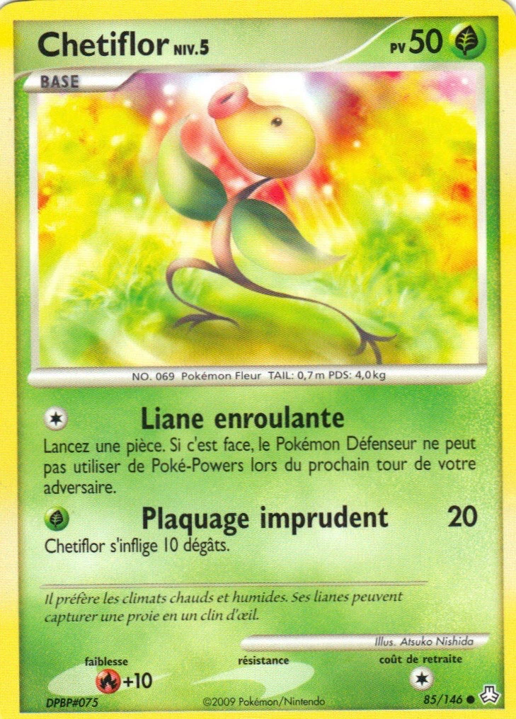 Carte Pokémon Chetiflor de l'extension Éveil des Légendes