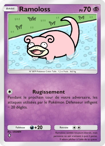 Carte Pokémon Ramoloss de l'extension Jours Heureux