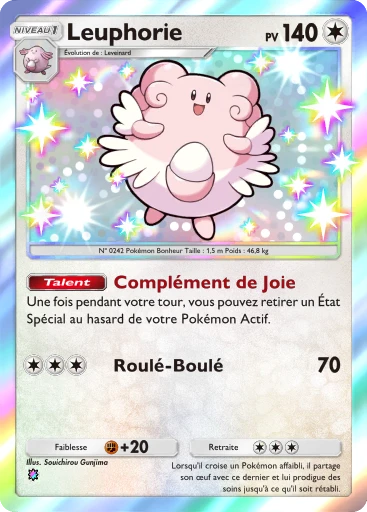 Carte Pokémon Leuphorie de l'extension Aura Palpitante