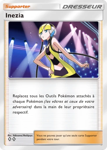 Carte Pokémon Inezia de l'extension Jours Heureux
