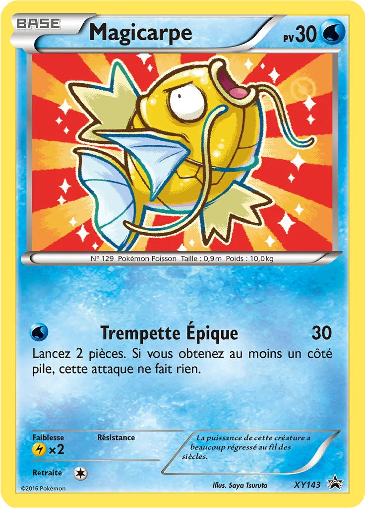 Carte Pokémon Magicarpe de l'extension Promo XY