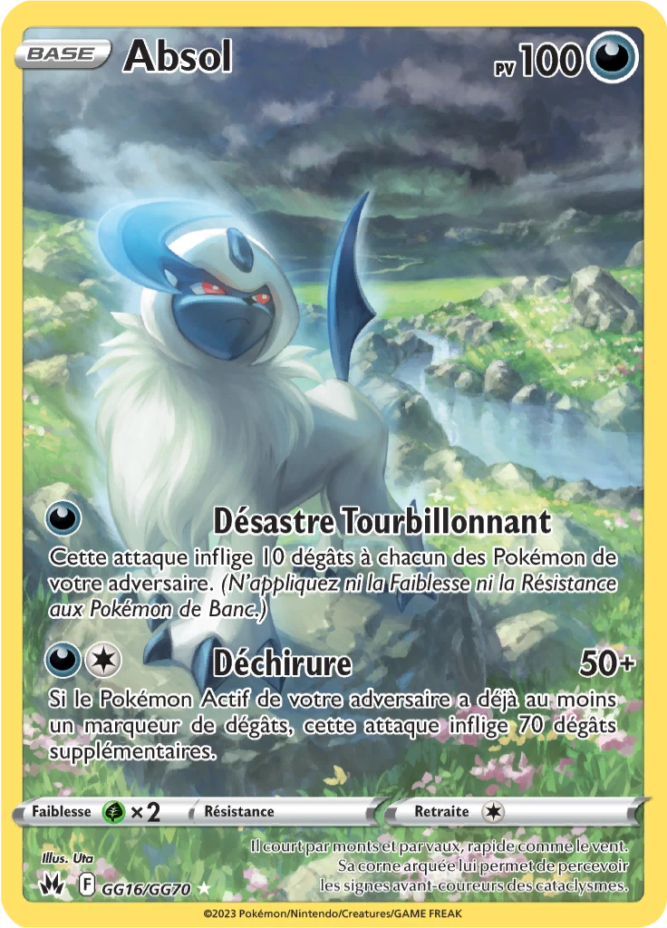 Carte Pokémon Absol de l'extension Zénith Suprême