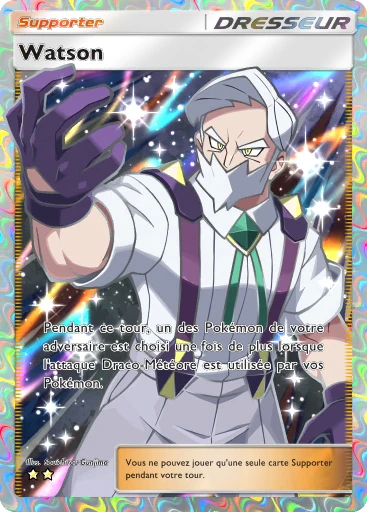 Carte Pokémon Watson de l'extension Domination Céleste