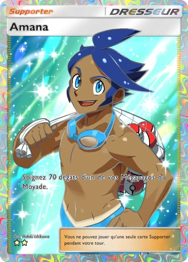 Carte Pokémon Amana de l'extension Méga-Ascension