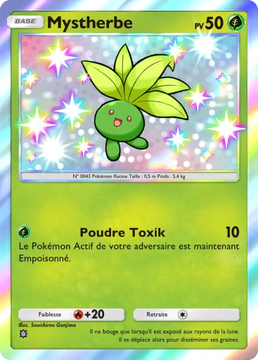 Carte Pokémon Mystherbe de l'extension Embrasement Écarlate