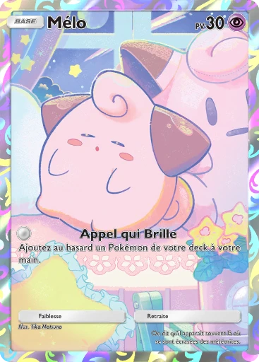 Carte Pokémon Mélo de l'extension Promo-A