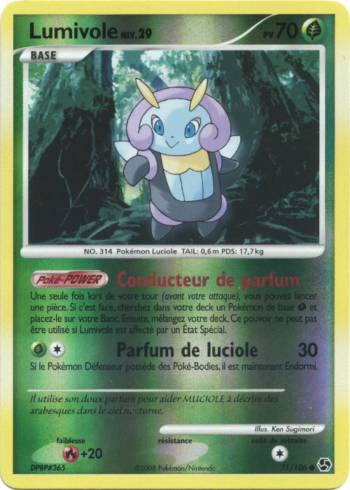 Carte Pokémon Lumivole de l'extension Duels au Sommets