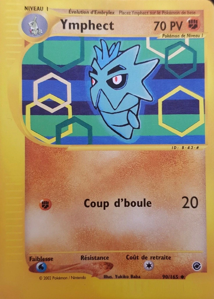 Carte Pokémon Ymphect de l'extension Expedition
