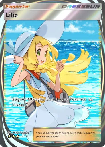 Carte Pokémon Lilie de l'extension Gardiens Astraux