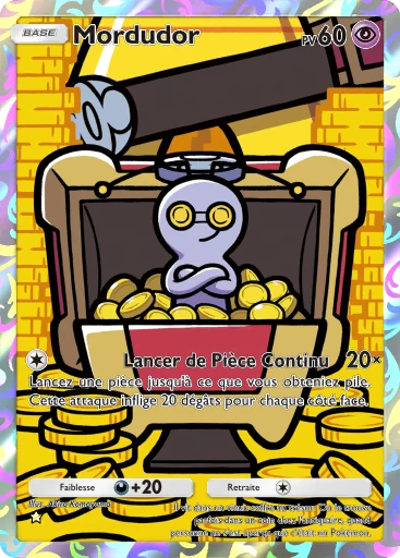 Carte Pokémon Mordudor de l'extension Merveilles de Paldea