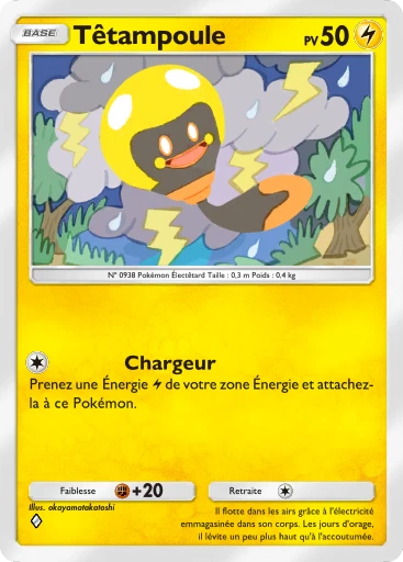 Carte Pokémon Têtampoule de l'extension Parade Onirique