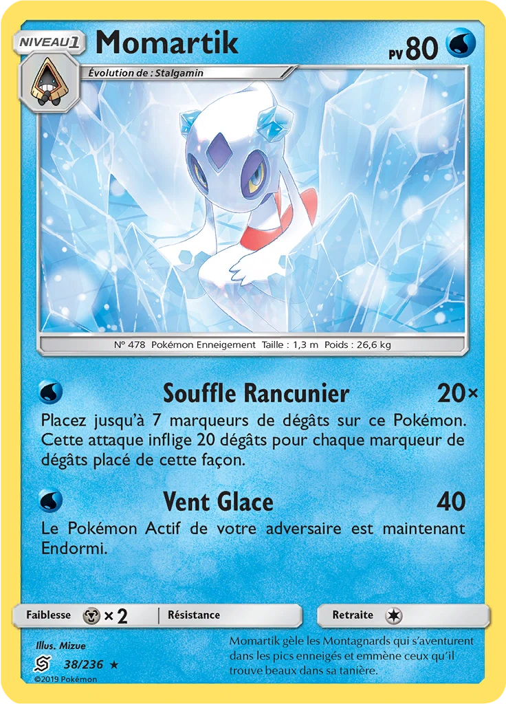 Carte Pokémon Momartik de l'extension Harmonie des Esprits