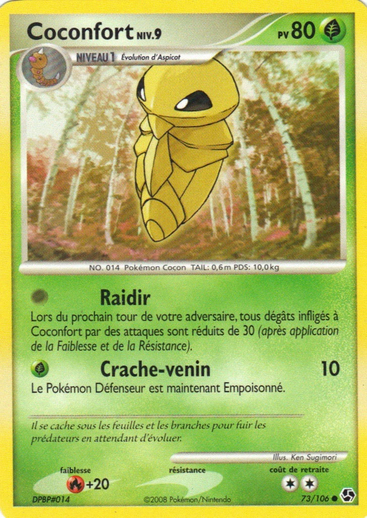 Carte Pokémon Coconfort de l'extension Duels au Sommets