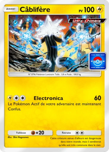 Carte Pokémon Câblifère de l'extension Promo-A