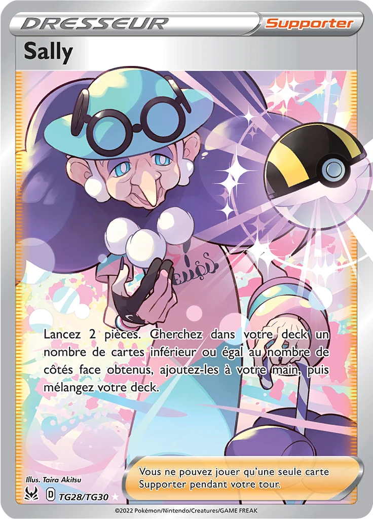Carte Pokémon Sally de l'extension Origine Perdue