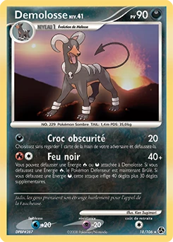 Carte Pokémon Demolosse de l'extension Duels au Sommets