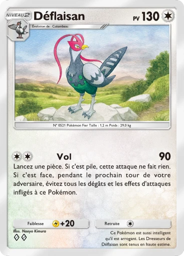 Carte Pokémon Déflaisan de l'extension Domination Céleste