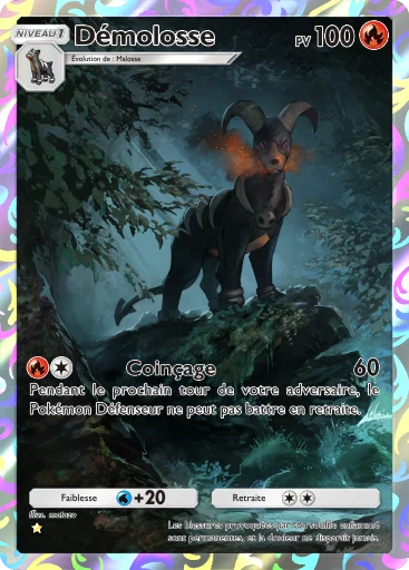 Carte Pokémon Démolosse de l'extension Lumière Triomphale