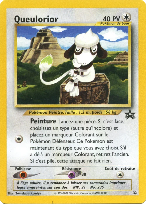 Carte Pokémon Queulorior de l'extension Wizards Black Star Promos