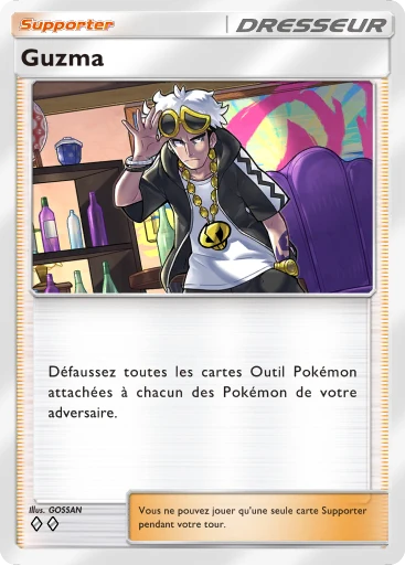 Carte Pokémon Guzma de l'extension Gardiens Astraux