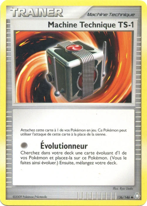 Carte Pokémon Machine Technique TS-1 de l'extension Éveil des Légendes