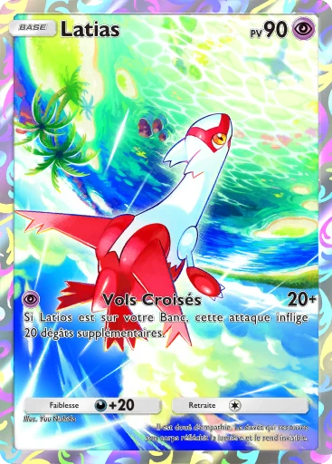 Carte Pokémon Latias de l'extension Promo-A