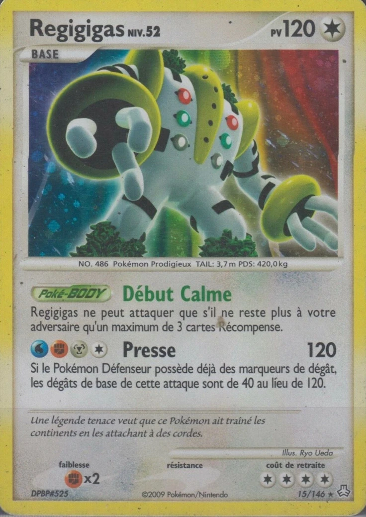 Carte Pokémon Regigigas de l'extension Éveil des Légendes