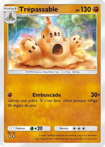 Carte Pokémon Trépassable de l'extension Jours Heureux
