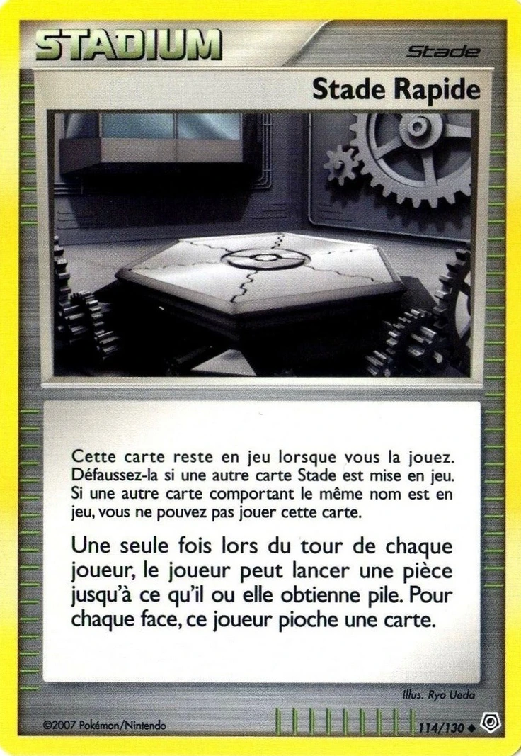 Carte Pokémon Stade Rapide de l'extension Diamant & Perle
