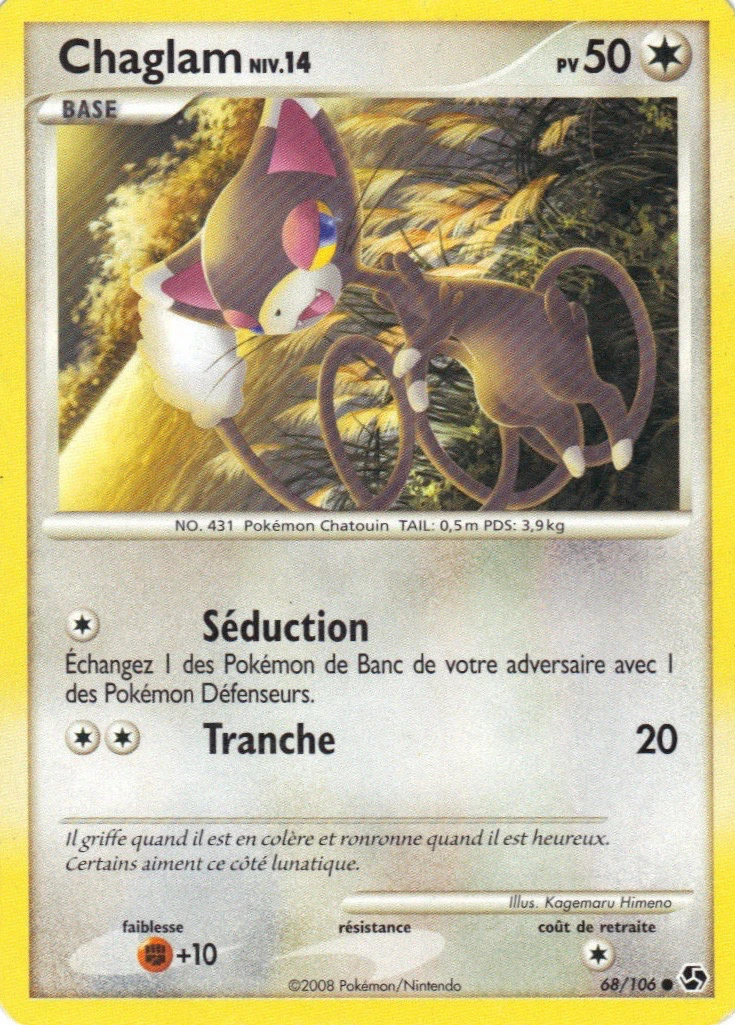 Carte Pokémon Chaglam de l'extension Duels au Sommets